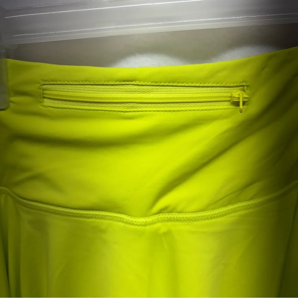 NWT JoyGirl Women's Highlighter Yellow Athletic Tennis Skort Size XL Super Cute - Picture 7 of 7